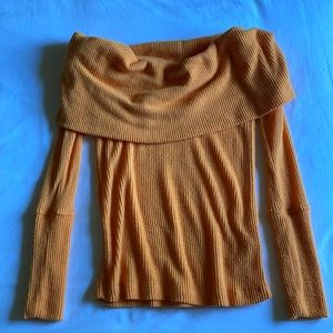 Free people off the shoulder sweater